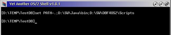14.PNG - The PATH environment variable should always contain the current directory, your Java bin directory and the framework scripts directory. If this is not set automatically during installation, you must set it manually every time you open a new command-line window.